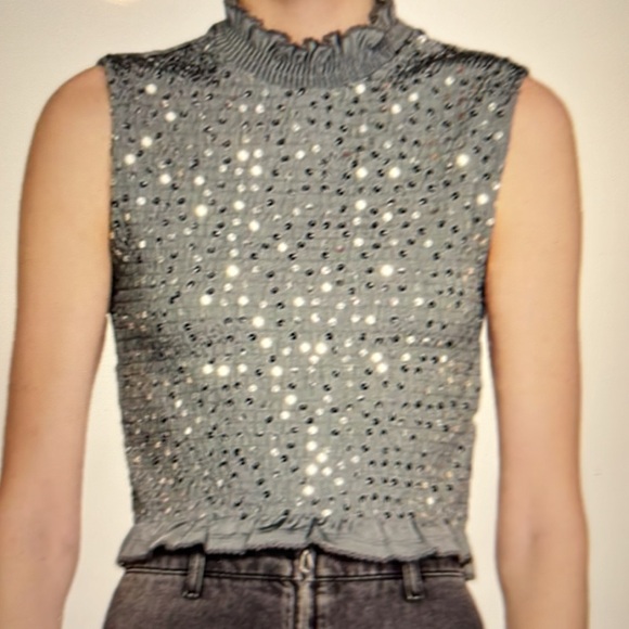 Sandro yahir sequin top - Picture 5 of 5